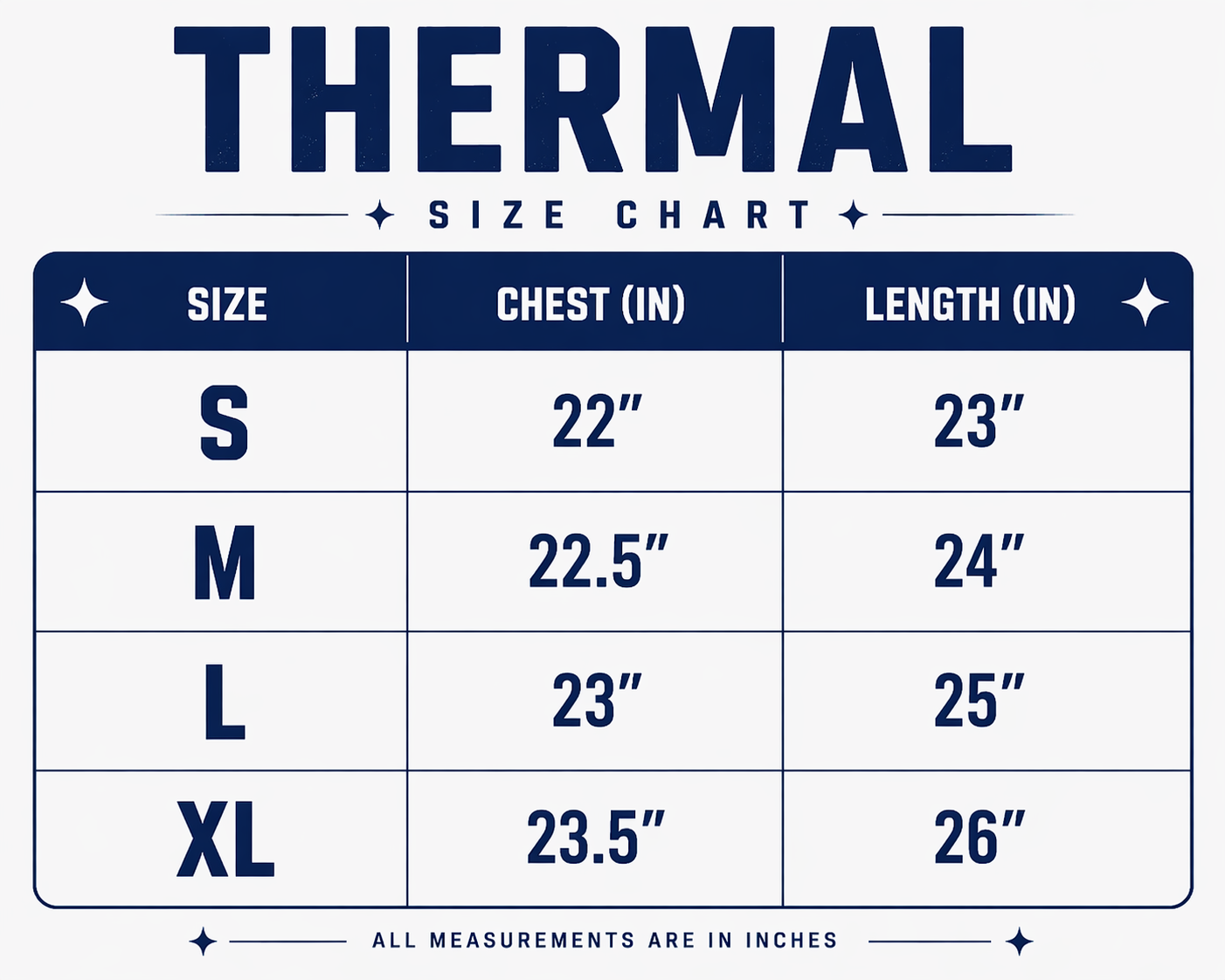 Navy Blue Thermal