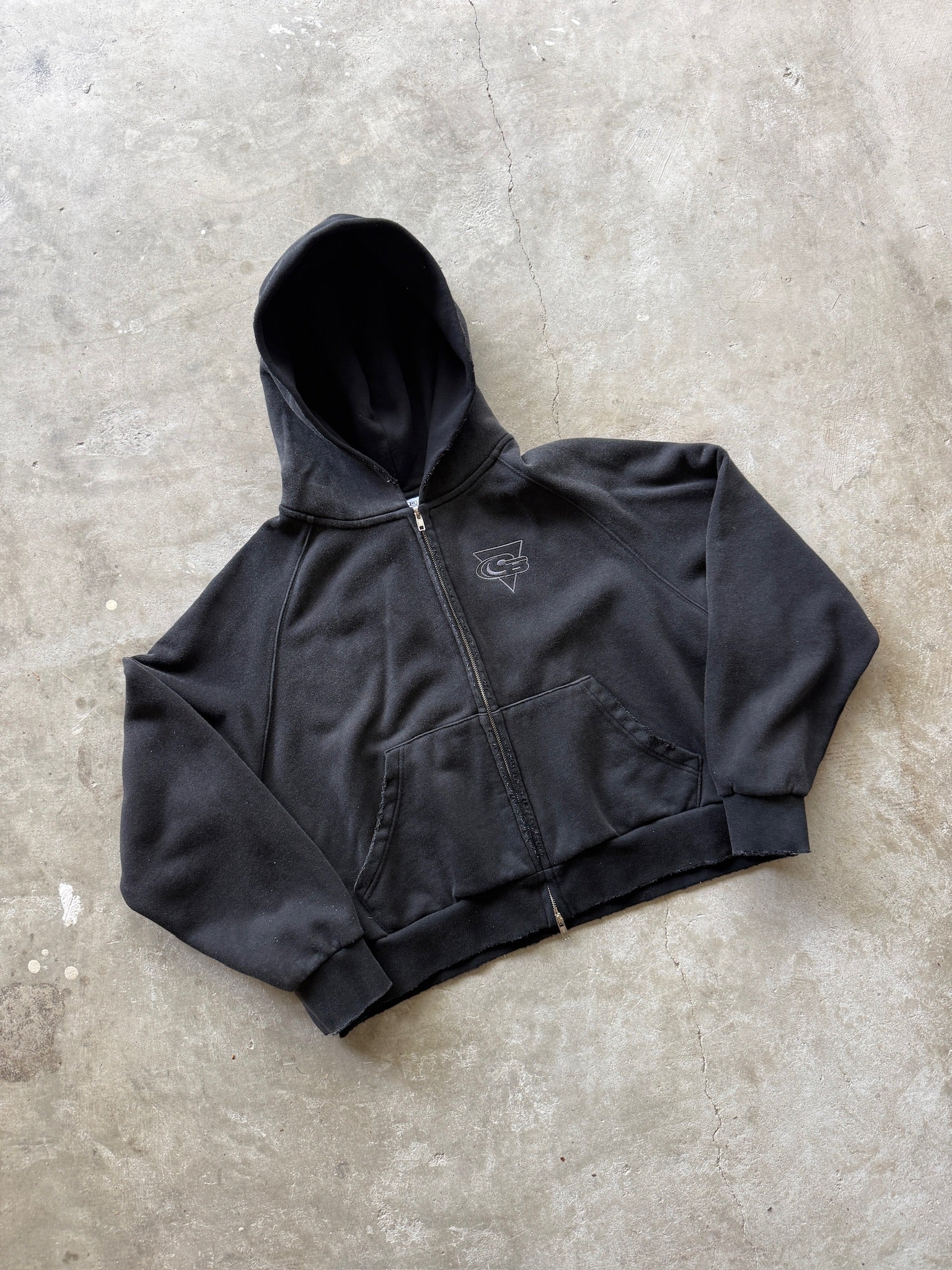 Black Zip-Up